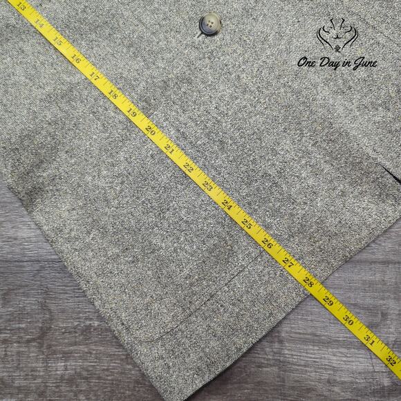 Talbots 2 Button Silk Wool Blazer Size 12 - Picture 4 of 5